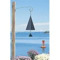 North Country Wind Bells Inc North Country Wind Bells  Inc. 102.5040 Boothbay Harbor Bell with black triangle wind catcher 102.504